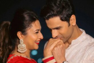 Hunterfly 26 09 15 233909 Divyanka Tripathi and Vivek Dahiya pose together
