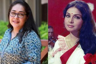 Meghna Gulzar with mother Rakhee Gulzar