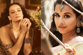 Dia Mirza and Vidya Balan from the Bobby Jasoos era
