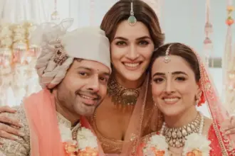 Hunterfly 26 09 25 132326 Nupur Sanon and Kriti Sanon during wedding celebrations