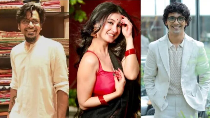 Bigg Boss Bangla Season 3 contestants including Monami Ghosh Bharat Kaul and Srijla Guha