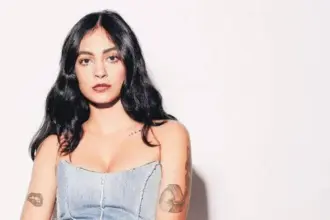 Kayan aka Ambika Nayak performing as an Indian indie pop singer and DJ