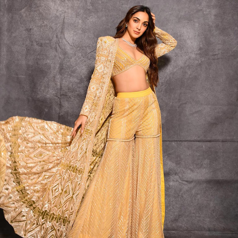Kiara Advani Gives the Lehenga a Contemporary Update