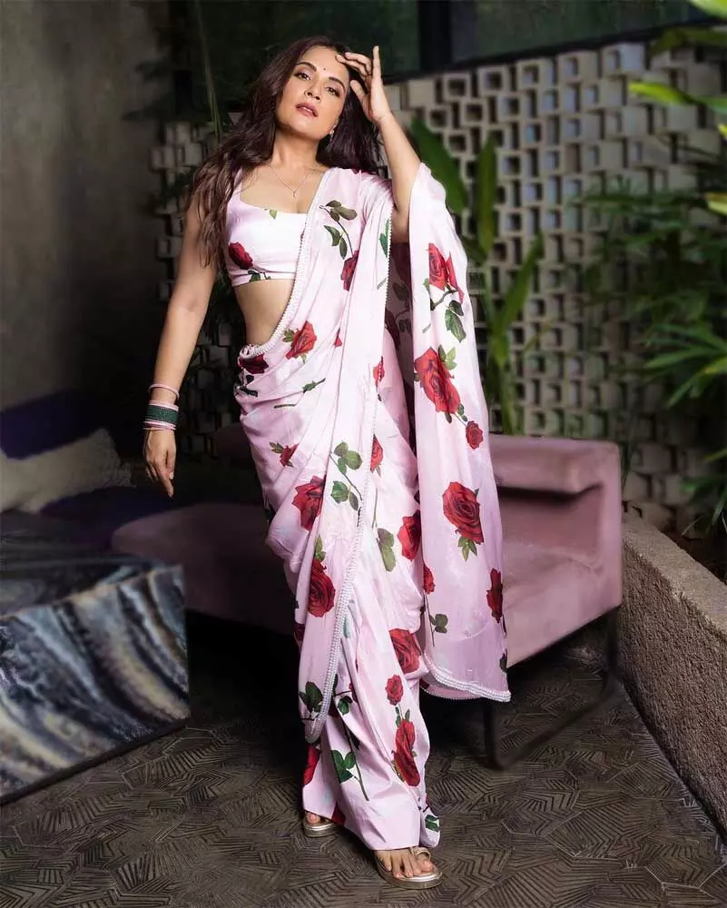 Hunterfly Richa Chadha4 Why This Saree Look Works for Modern Festive Dressing