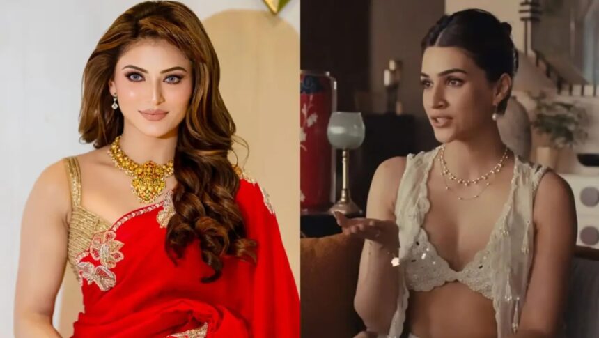 Urvashi Rautela reacts to Kriti Sanon’s Raksha Bandhan advertisement controversy