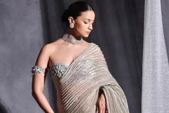 Vaishali S latest collection featuring sculptural Indian handwoven textiles