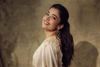 Hunterfly rashmika mandanna Rashmika Mandanna holding her newborn sister in an old family photograph