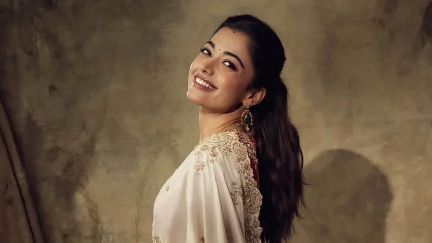 Hunterfly rashmika mandanna Rashmika Mandanna holding her newborn sister in an old family photograph