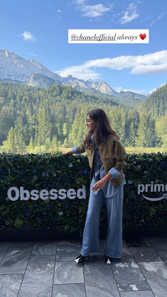 Hunterfly sssfsdds Ananya Panday chooses Chanel for the Germany retreat