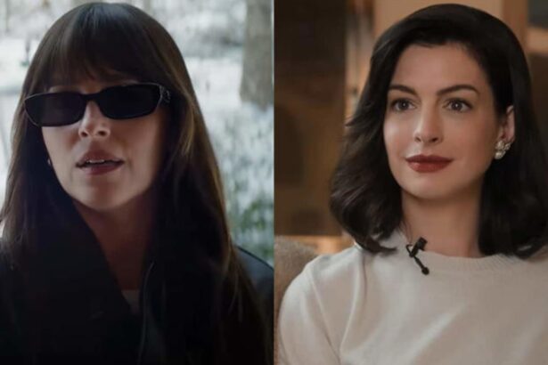Dakota Johnson and Anne Hathaway in Verity
