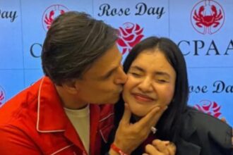 Hunterfly t 2026 09 23 203442 Vivek Oberoi with daughter Sahara Shah at a cancer awareness event