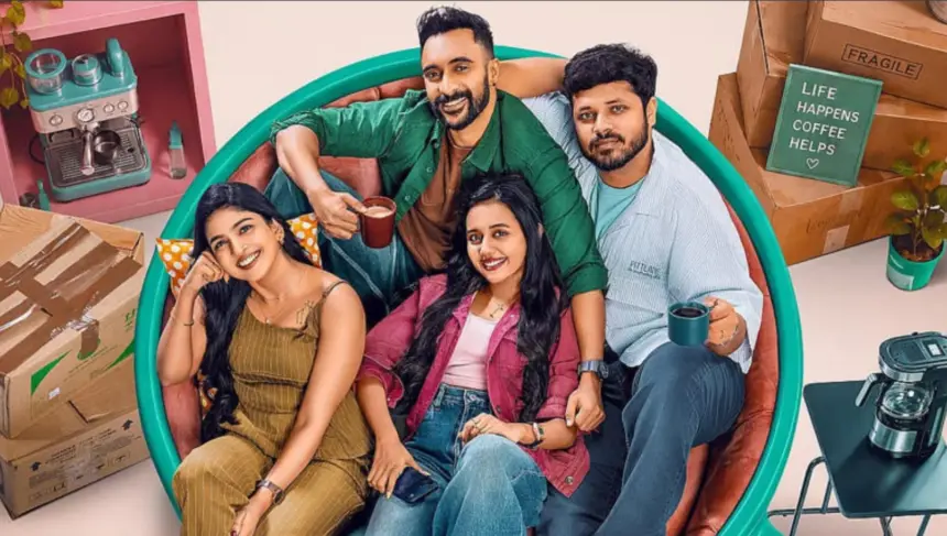 Kappi Squad JioHotstar Malayalam series poster and cast