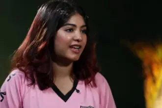 Bigg Boss Malayalam 8 reality show setting accompanying a report on contestant Neha's personal experiences.