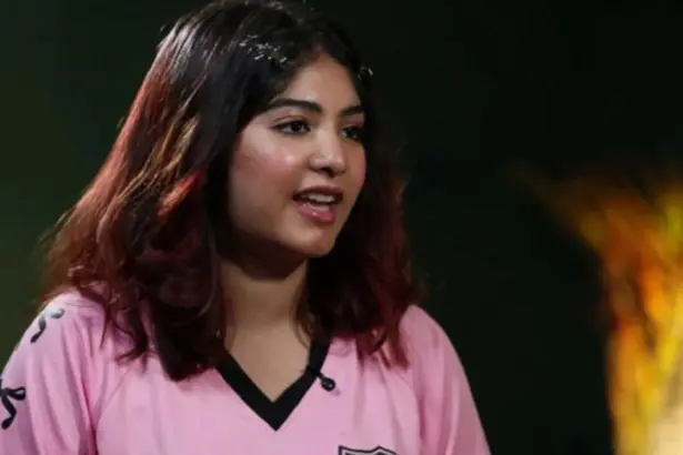 Bigg Boss Malayalam 8 reality show setting accompanying a report on contestant Neha's personal experiences.