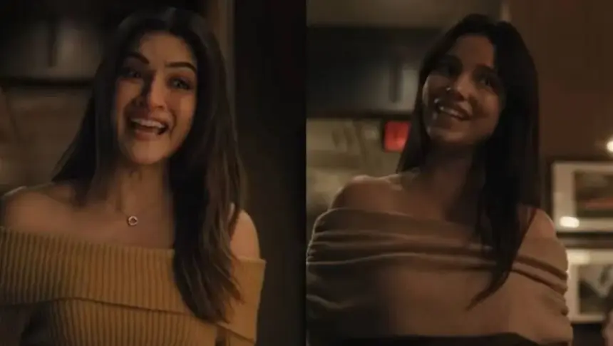 Kriti Sanon and Varun Dhawan recreate a scene from Obsession in a promotional video