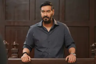 Ajay Devgn and Jaideep Ahlawat in Drishyam The Conclusion