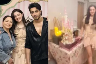 Aneet Padda celebrates her 24th birthday at a fairytale-themed party in Mumbai.