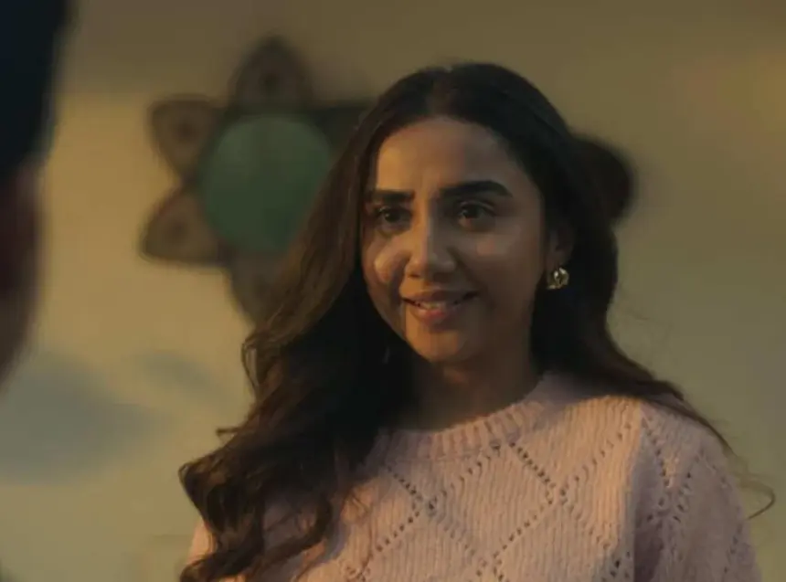 Prajakta Koli amid online discussion over an unverified Harry Potter Hindi dubbing claim.