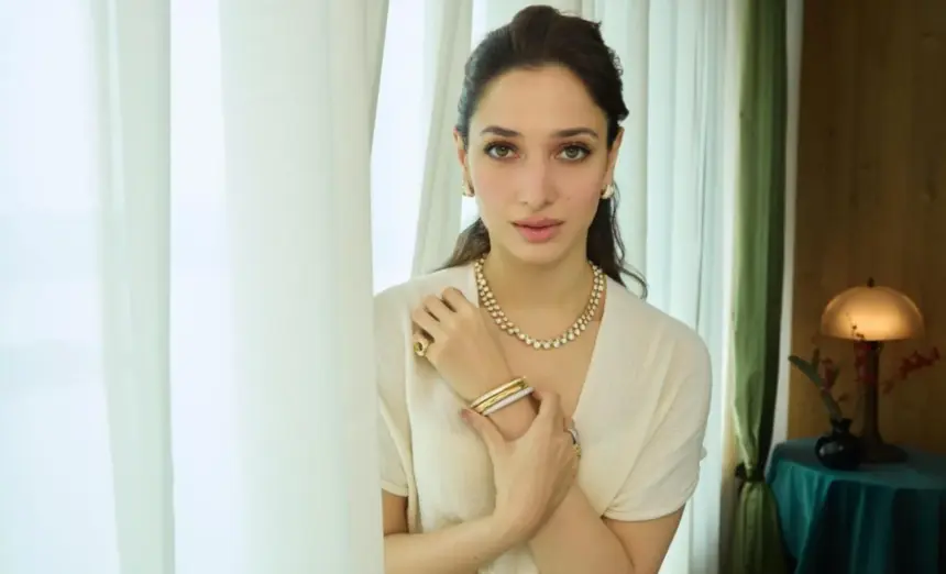 Tamannaah Bhatia speaking at NDTV Profit Ignite 2026