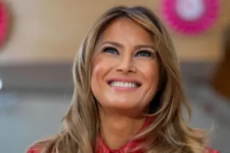 Melania Trump during her modelling career and later public appearances