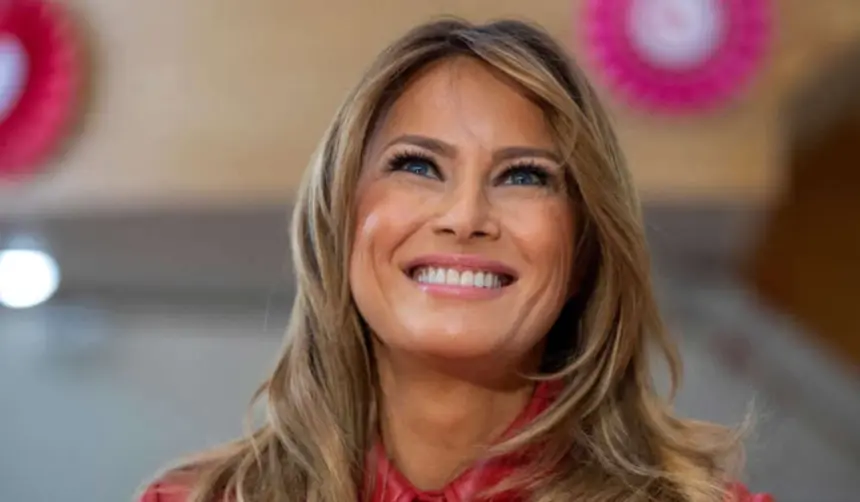 Melania Trump during her modelling career and later public appearances