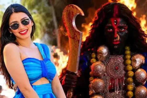 Neetu Bisht amid reports of a controversy over a video portraying Goddess Kali