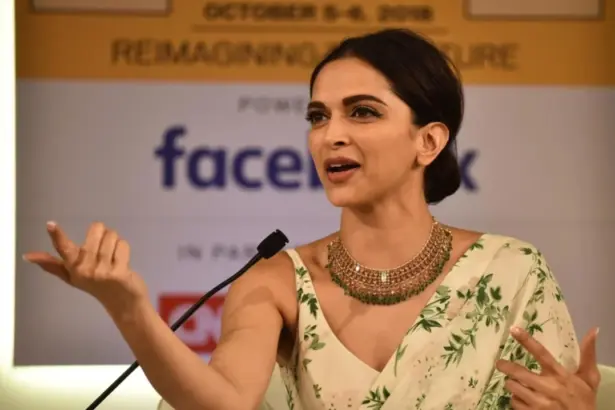 Naqiyah Haji and Deepika Padukone in a story about Bollywood’s eight-hour workday debate