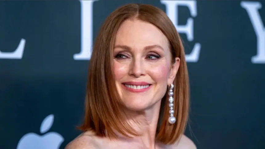Julianne Moore and daughter Liv Freundlich at Messika's Paris Fashion Week event