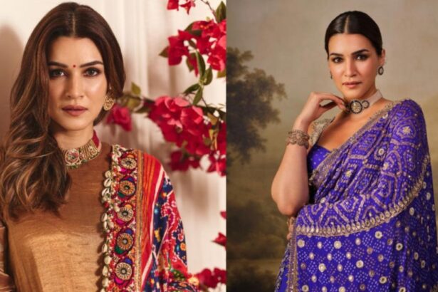 Kriti Sanon wearing her hair in loose waves