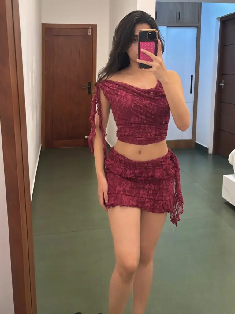 hunterfly Shubha mk5 Brown Ruched Mini Dress