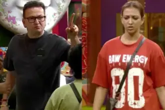 Bharat Kaul and Tanushree Roy Das during an argument in the Bigg Boss Bangla 3 Episode 3 promo