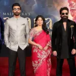 Ranbir Kapoor, Yash and Sai Pallavi at the Ramayana world premiere in Los Angeles